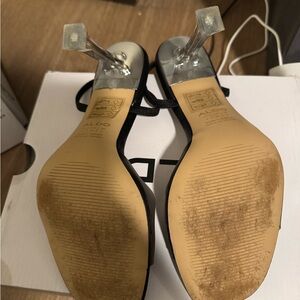 Aldo Black Strappy Heels